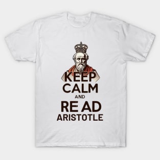 Aristotle quote for stoics lovers T-Shirt